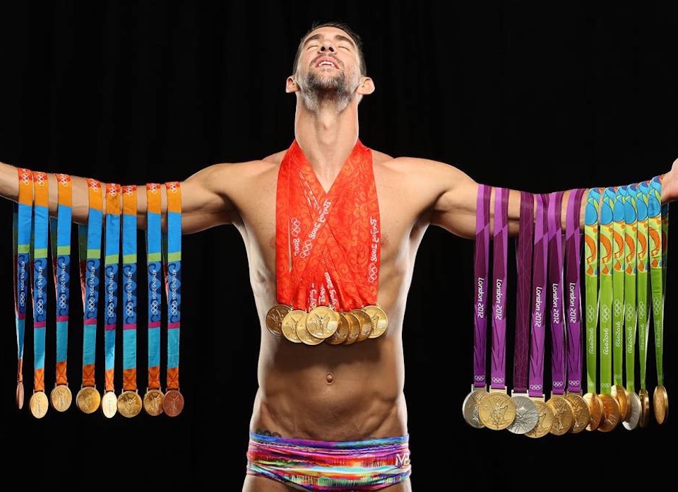 Michael Phelps sigue siendo