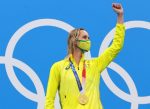 Australiana Emma McKeon gana los 100m libres en el Día 6 de Tokio 2020