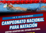 Convocatoria al Campeonato Nacional Clausura de Para Natación