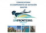 Cambios en aguas abiertas del Campeonato Natación Sin Fronteras 2021