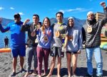 Santiago Mena y Mahina Valdivia ganan la Gran Travesía de Aguas Abiertas Villarrica-Pucón