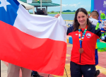 Mahina Valdivia ganó bronce para Chile en los 10K de aguas abiertas de los Bolivarianos