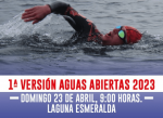 Hoy abren las inscripciones para la primera versión del Aguas Abiertas Laguna Esmeralda 2023
