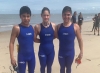 Chilenos con buenos resultados en aguas abiertas en Brasil
