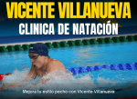 Súmate a la Clínica de Natación estilo pecho que dictará Vicente Villanueva