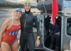 ¡Históricos! Chileman16 cruzó nadando el Lago Llanquihue por primera vez