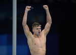 Leon Marchand brilla en la jornada 5 de natación de París 2024