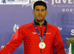 Edhy Vargas ganó medalla de plata en 200 m espalda en Brasil