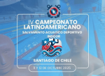 Chile será sede del IV Campeonato Latinoamericano de Clubes y Naciones de Salvamento Acuático Deportivo