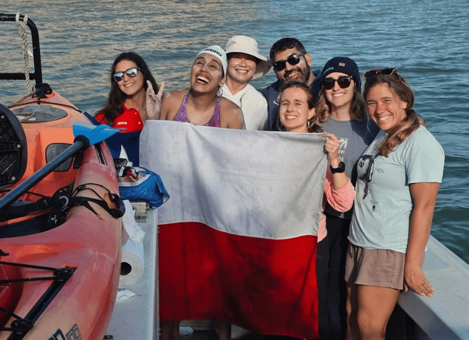 ¡Primera latinoamericana! Bárbara Hernández completó la doble Triple Corona de Aguas Abiertas en Santa Catalina