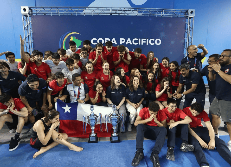 ¡Histórico! Chile es campeón de la Copa Pacífico 2026 en la natación clásica